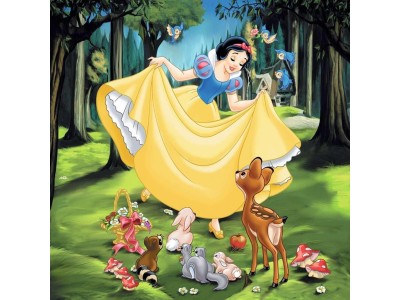 DISNEY PRINCESSE - Blanche-Neige, Cendrillon, Ariel - 3 Puzzle 49P 