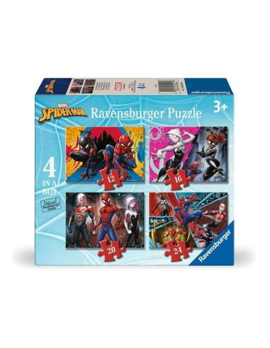 MARVEL - 4 Puzzle 12/16/20/24P - Spider-man 