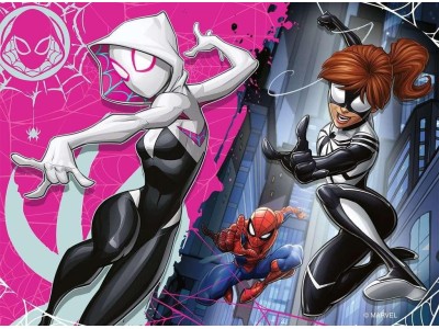 MARVEL - 4 Puzzle 12/16/20/24P - Spider-man 