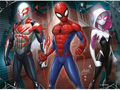 MARVEL - 4 Puzzle 12/16/20/24P - Spider-man 