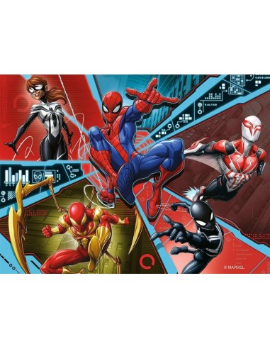 MARVEL - 4 Puzzle 12/16/20/24P - Spider-man 