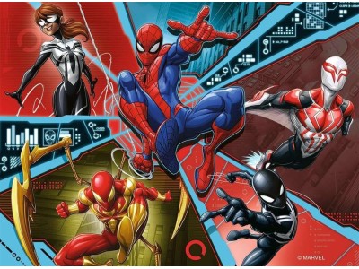MARVEL - 4 Puzzle 12/16/20/24P - Spider-man 