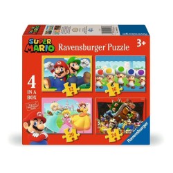 SUPER MARIO - 4 Puzzle 12/16/20/24P 