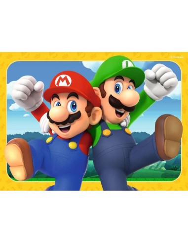 SUPER MARIO - 4 Puzzle 12/16/20/24P 