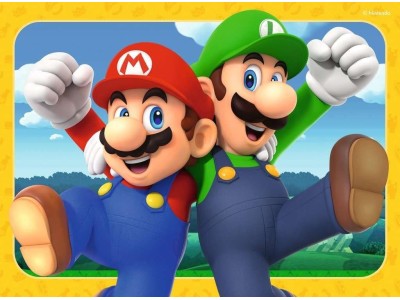 SUPER MARIO - 4 Puzzle 12/16/20/24P 