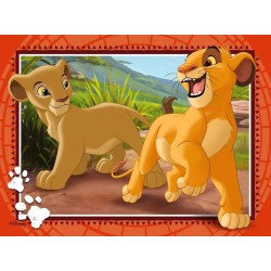 LE ROI LION - 4 Puzzle 12/16/20/24P  2