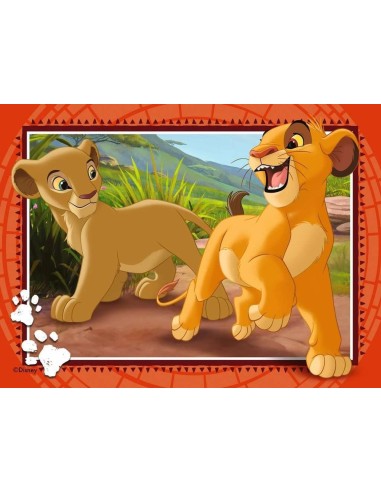 LE ROI LION - 4 Puzzle 12/16/20/24P 