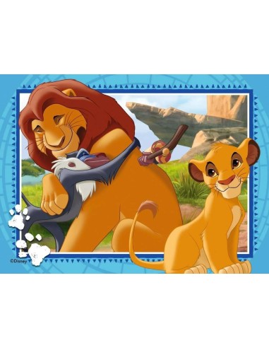 LE ROI LION - 4 Puzzle 12/16/20/24P 
