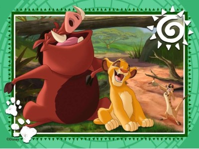 LE ROI LION - 4 Puzzle 12/16/20/24P 