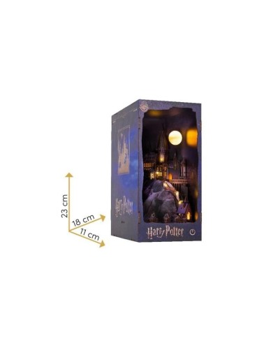HARRY POTTER -BOOK NOOK KIT - Chateau Poudlard - 171pc + Eclairage LED 