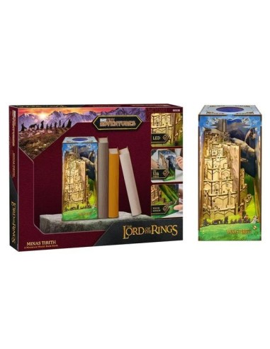 LORD OF THE RING - BOOK NOOK KIT -Minas Tirith - 134pc + Eclairage LED 