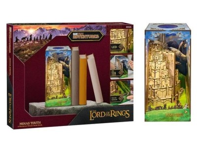 LORD OF THE RING - BOOK NOOK KIT -Minas Tirith - 134pc + Eclairage LED 