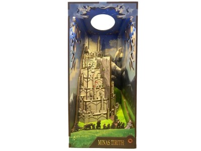 LORD OF THE RING - BOOK NOOK KIT -Minas Tirith - 134pc + Eclairage LED 