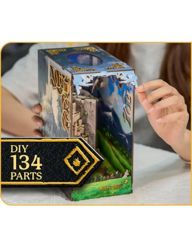 LORD OF THE RING - BOOK NOOK KIT -Minas Tirith - 134pc + Eclairage LED 