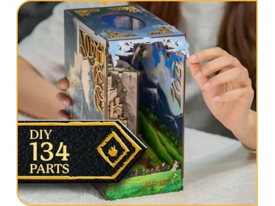 LORD OF THE RING - BOOK NOOK KIT -Minas Tirith - 134pc + Eclairage LED 