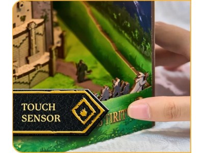 LORD OF THE RING - BOOK NOOK KIT -Minas Tirith - 134pc + Eclairage LED 