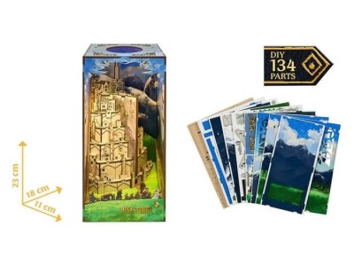 LORD OF THE RING - BOOK NOOK KIT -Minas Tirith - 134pc + Eclairage LED 