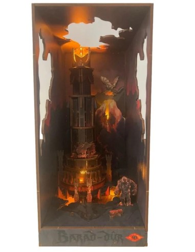 LORD OF THE RING - BOOK NOOK KIT - Barad-Dûr - 155pc + Eclairage LED 