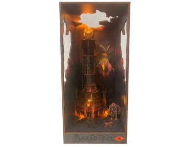 LORD OF THE RING - BOOK NOOK KIT - Barad-Dûr - 155pc + Eclairage LED 