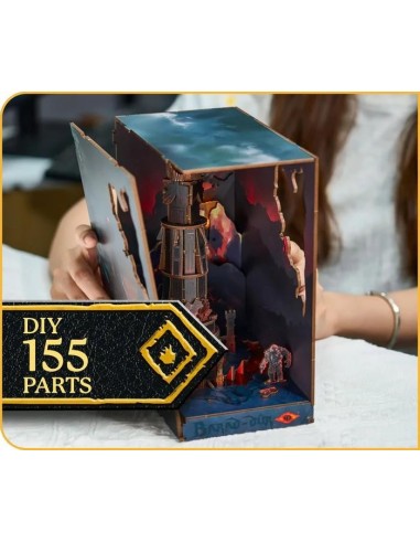 LORD OF THE RING - BOOK NOOK KIT - Barad-Dûr - 155pc + Eclairage LED 