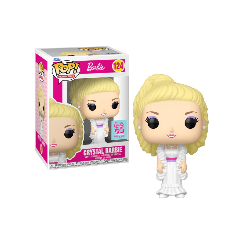 BARBIE - POP Retro Toys NÂ° 124 - Crystal Barbie (GL)