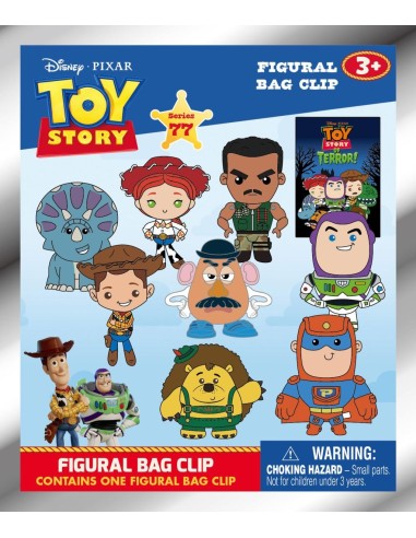 TOY STORY OF TERROR - Series 79 - 3D Foam Bag Clip (Display 24 Pcs) 
