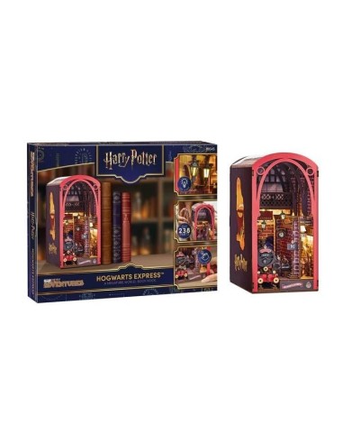 HARRY POTTER - BOOK NOOK KIT -Poudlard Express - 238pc + Eclairage LED 