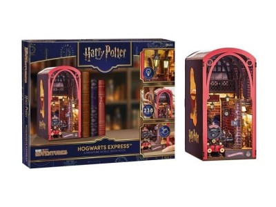HARRY POTTER - BOOK NOOK KIT -Poudlard Express - 238pc + Eclairage LED 