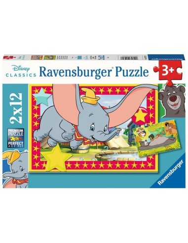 DISNEY - 2 Puzzle 12P - Dumbo 