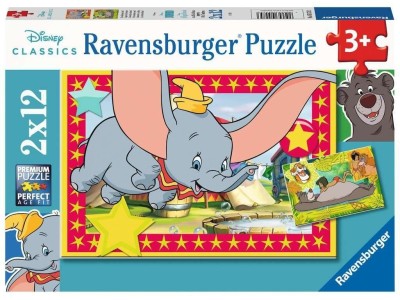 DISNEY - 2 Puzzle 12P - Dumbo 