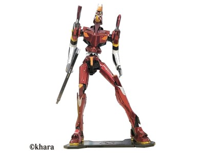EVANGELION - Unit 02 - Metallic Nano Puzzle 16.5cm 