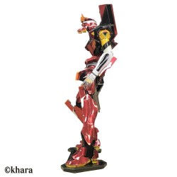EVANGELION - Unit 02 - Metallic Nano Puzzle 16.5cm  2
