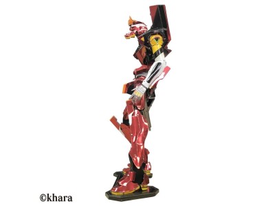 EVANGELION - Unit 02 - Metallic Nano Puzzle 16.5cm 