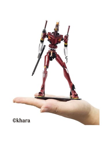 EVANGELION - Unit 02 - Metallic Nano Puzzle 16.5cm 
