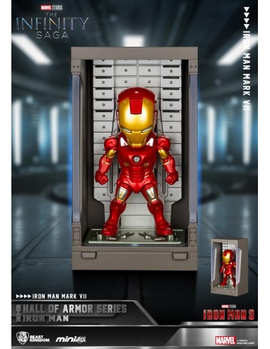 IRON MAN - Hall of Armor Series - Set 6 Figurine 8cm 