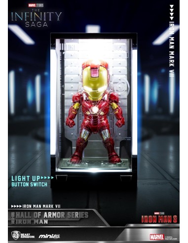 IRON MAN - Hall of Armor Series - Set 6 Figurine 8cm 