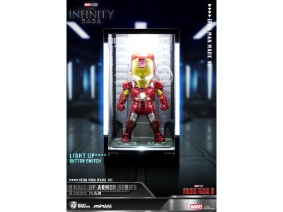 IRON MAN - Hall of Armor Series - Set 6 Figurine 8cm 