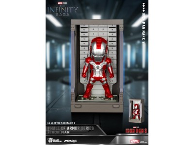 IRON MAN - Hall of Armor Series - Set 6 Figurine 8cm 