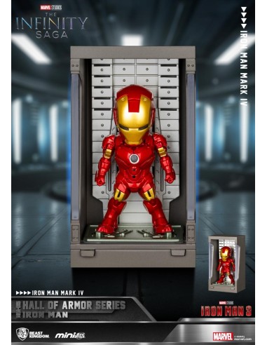 IRON MAN - Hall of Armor Series - Set 6 Figurine 8cm 