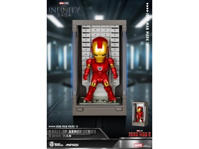 IRON MAN - Hall of Armor Series - Set 6 Figurine 8cm 