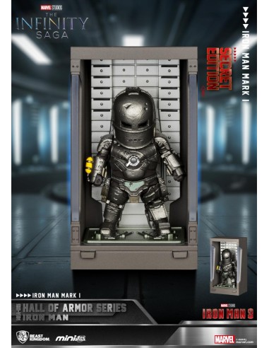 IRON MAN - Hall of Armor Series - Set 6 Figurine 8cm 