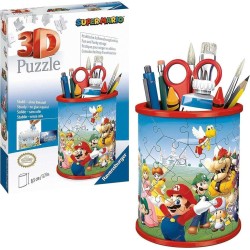 SUPER MARIO - Puzzle 3D - Pot à Crayons 54p 