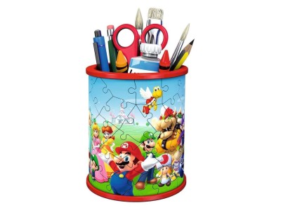 SUPER MARIO - Puzzle 3D - Pot à Crayons 54p 