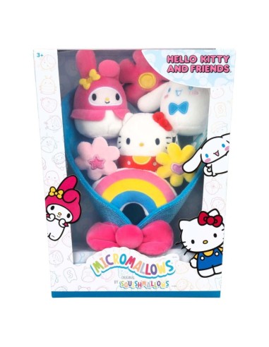 SQUISHMALLOWS - Micromallows Hello Kitty Bouquet Peluche 