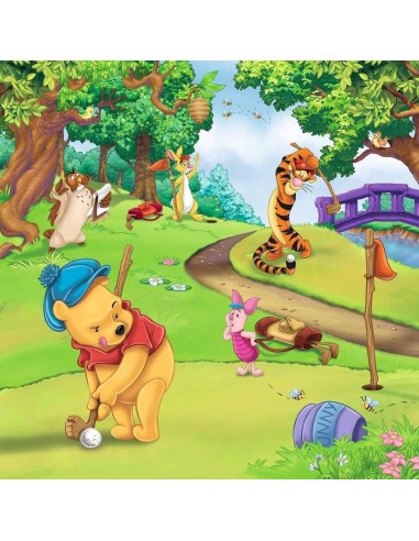 WINNIE L'OURSON - Journée sportive - 3 Puzzle 49P 