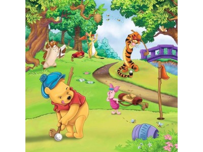 WINNIE L'OURSON - Journée sportive - 3 Puzzle 49P 