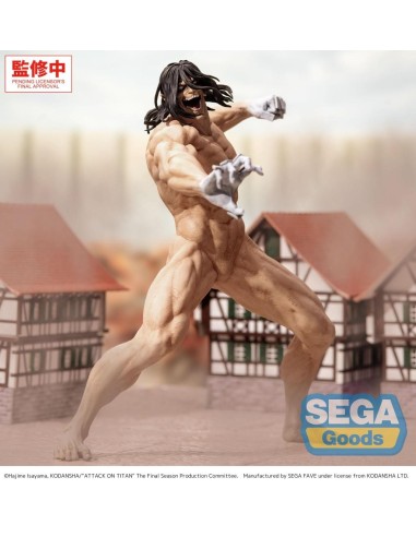 L'ATTAQUE DES TITANS - Eren Yeager "Titan" - Figurine GigantiX 25cm 