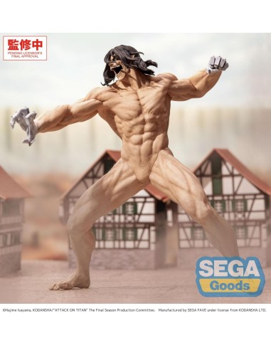 L'ATTAQUE DES TITANS - Eren Yeager "Titan" - Figurine GigantiX 25cm 