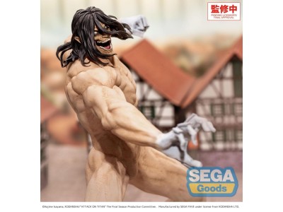 L'ATTAQUE DES TITANS - Eren Yeager "Titan" - Figurine GigantiX 25cm 