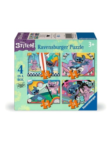 LILO & STITCH - 4 Puzzle 12/16/20/24P - Stitch & Angel 